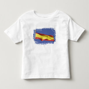 Camiseta Infantil Bandeira Espanhola RF)