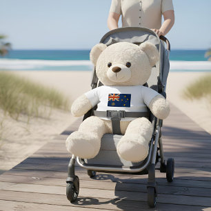 Camiseta Infantil Bandeira Patrimonial Art Déco   Austrália   Clássi