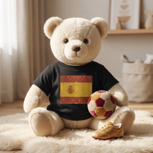 Camiseta Infantil Bandeira Patrimonial Art Déco Espanha II Clássic