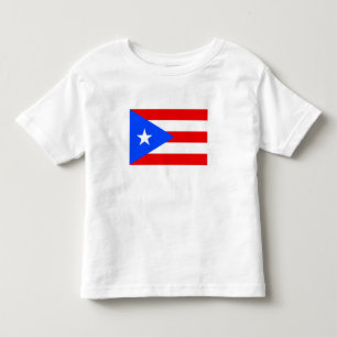 Camiseta Infantil Bandeira Porto Rico