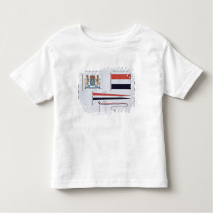 Camiseta Infantil Bandeiras do reino dos Países Baixos, da