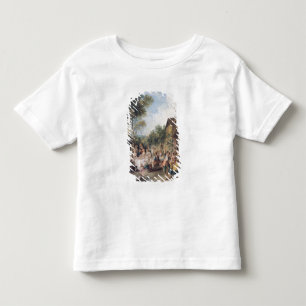 Camiseta Infantil Banquete de casamento na vila