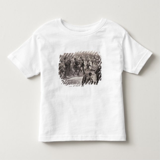 Camiseta Infantil Baptismo do negro nos Estados Unidos (Frente)