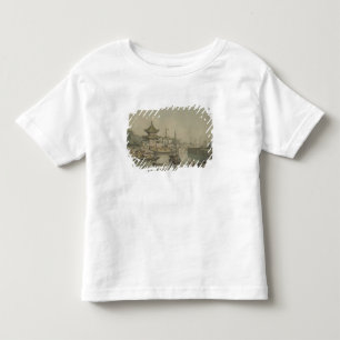 Camiseta Infantil Barcas de Embaixada do senhor Macartney a China