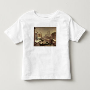 Camiseta Infantil Barco sob a neve