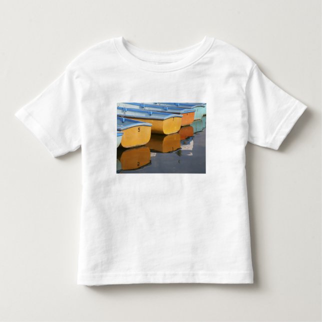 Camiseta Infantil Barcos a bordo do rio Tamisa, (Frente)