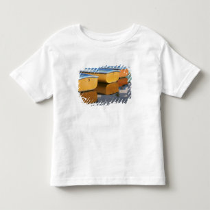 Camiseta Infantil barcos a remo em Henley-on-Thames no rio Tâmisa,