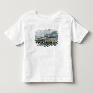 Camiseta Infantil Barcos em um porto