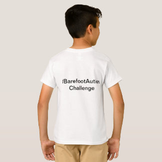 Camiseta infantil Barefoot Autism Challenge