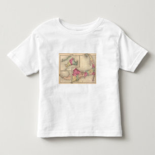 Camiseta Infantil Barnstable, duques, condados de Nantucket