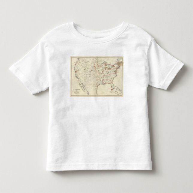 Camiseta Infantil Barómetro dos E.U. (Frente)