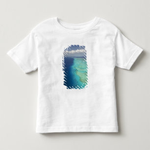 Camiseta Infantil Barreira de coral de Malolo na ilha de Malolo, Fij
