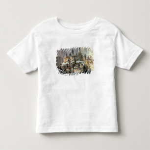 Camiseta Infantil Barricadas em Marzstrasse, Viena, 1848
