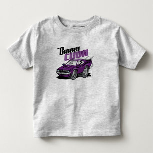 Camiseta Infantil Barry Cuda caçoa o t-shirt