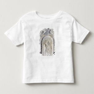 Camiseta Infantil Bas-alivio de Madonna e de uma criança (mármore)