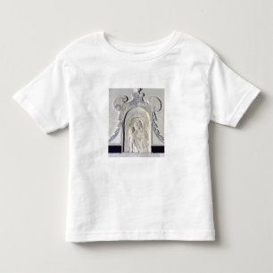 Camiseta Infantil Bas-alivio de Madonna e de uma criança (mármore)