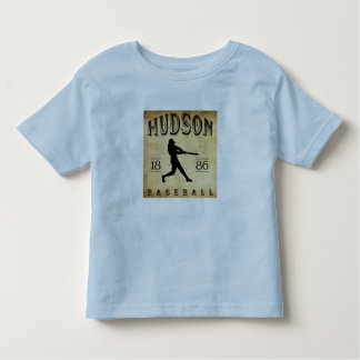 Camiseta Infantil Basebol 1886 de Hudson New York