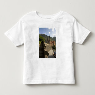 Camiseta Infantil Basílica de Covadonga, noroeste da Espanha.