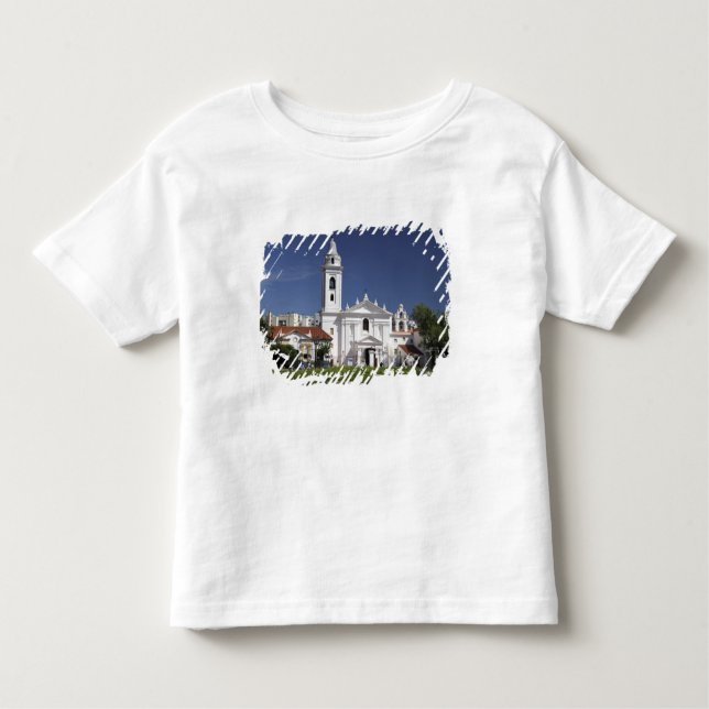 Camiseta Infantil Basilica Nuestra Senora del Pilar em Recoleta (Frente)