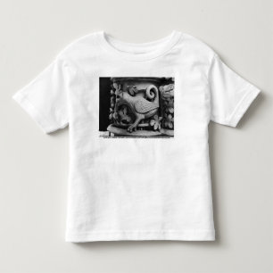 Camiseta Infantil Basilisk, capital da catedral de Notre Dame