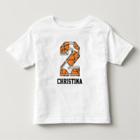 Basquetebol personalizado número 2
