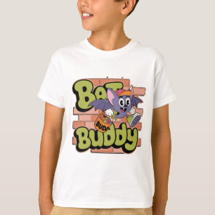 Camiseta infantil Bat Buddy Halloween Trick or Tre