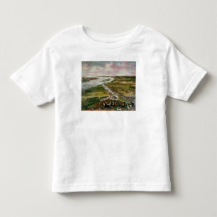 Camiseta Infantil Batalha para o cruzamento do Dvina, 1701