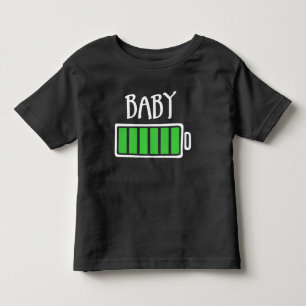 Camiseta Infantil Bateria Esgotada – Bebê