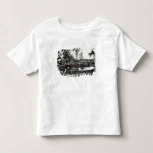 Camiseta Infantil Bateria federal que passa um tributário na batalh