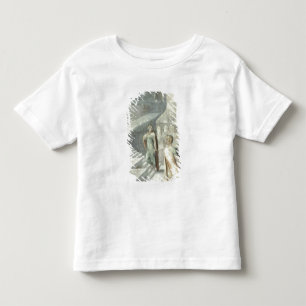 Camiseta Infantil Bathsheba que visita David, c.1553