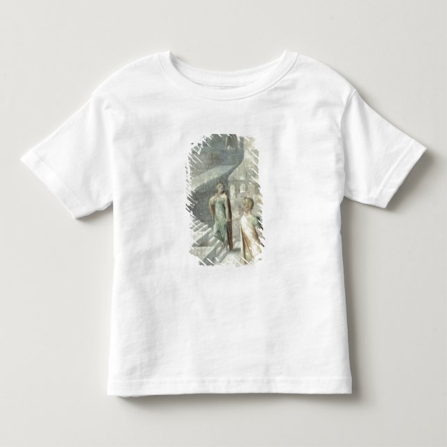 Camiseta Infantil Bathsheba que visita David, c.1553 (Frente)