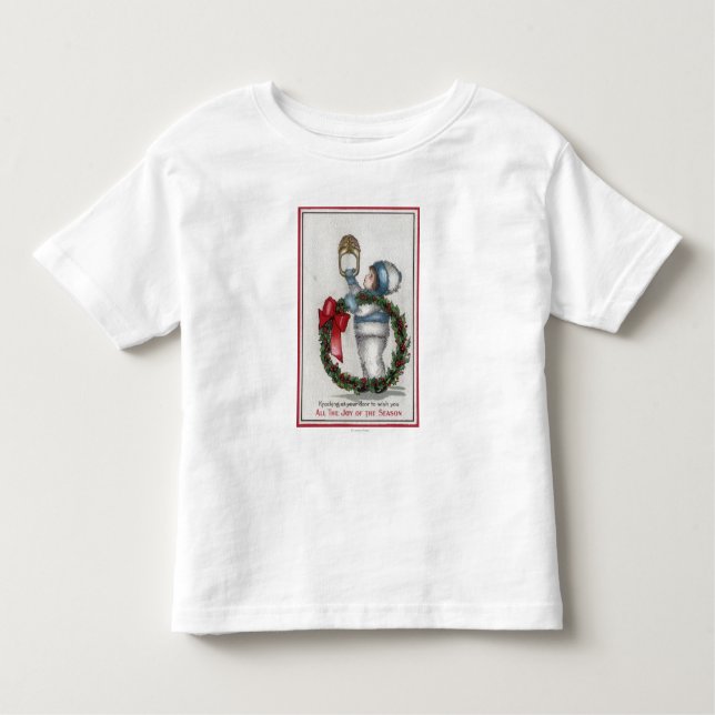 Camiseta Infantil Batida da grinalda da terra arrendada de (Frente)
