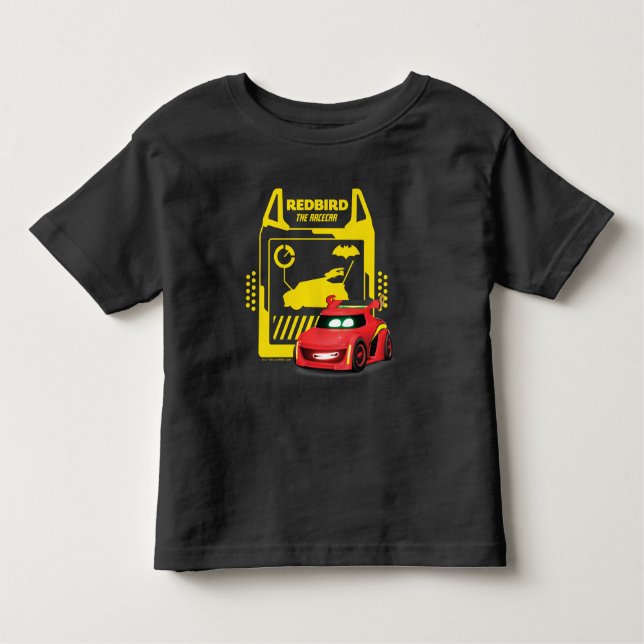 Camiseta Infantil Batkers™ Redbird - O Racecar (Frente)