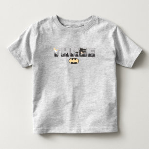 Camiseta Infantil Batman Terceiro Aniversário