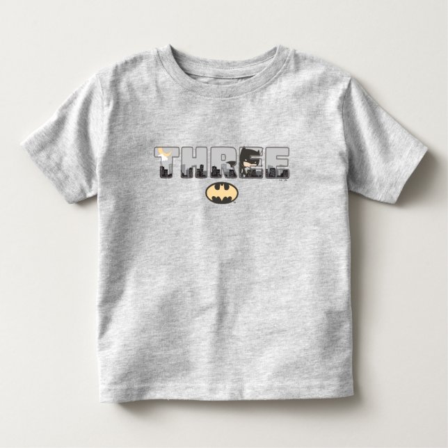 Camiseta Infantil Batman | Terceiro Aniversário (Frente)
