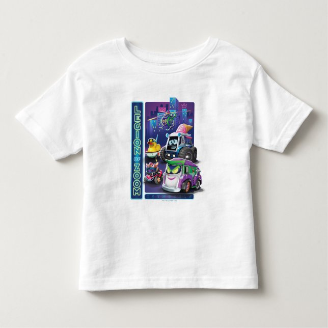 Camiseta Infantil BatWheels™ - Legião de Zoom (Frente)