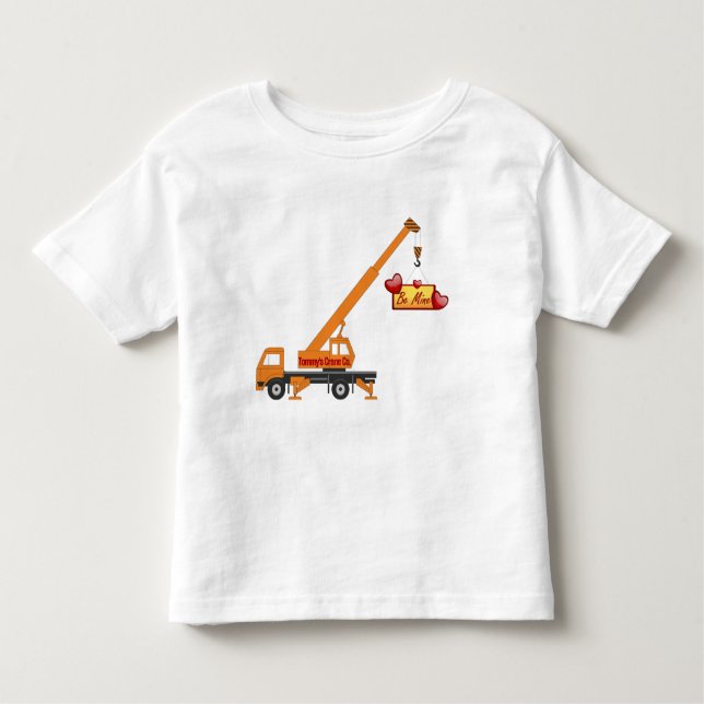 Camiseta Infantil "Be Mine" Rapazes, Namorados T-shirt (Frente)
