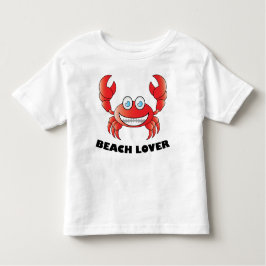Camiseta Infantil Beach Lover - Toddler Fine Jersey T-Shirt