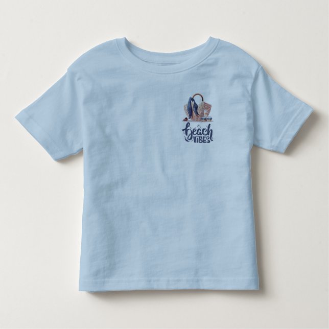 Camiseta Infantil Beach Vibes (Frente)