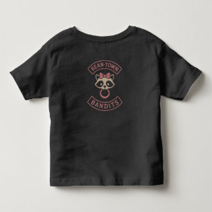 Camiseta Infantil Bean-Town Bandits Toddler T-shirt - Rosa
