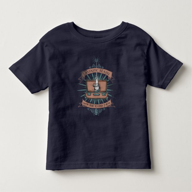 CAMISETA INFANTIL BEASTAS FANTÁSTICOS E ONDE ENCONTRÁ-LOS? (Frente)