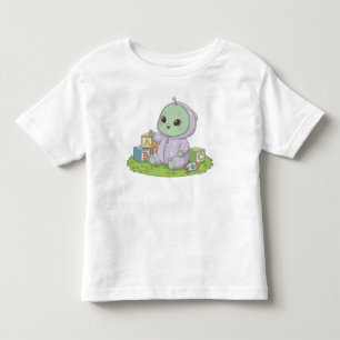 Camiseta Infantil Bebê Alien