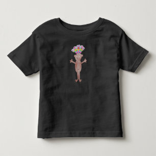 Camiseta Infantil Bebê com cheio cardíaco de amor.