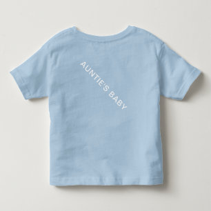 CAMISETA INFANTIL BEBÊ DA TIA