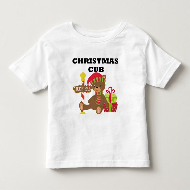 Camiseta Infantil Bebê de Natal (Frente)