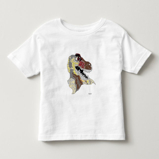 Camiseta Infantil Bebê: DINOSSAURO (Frente)