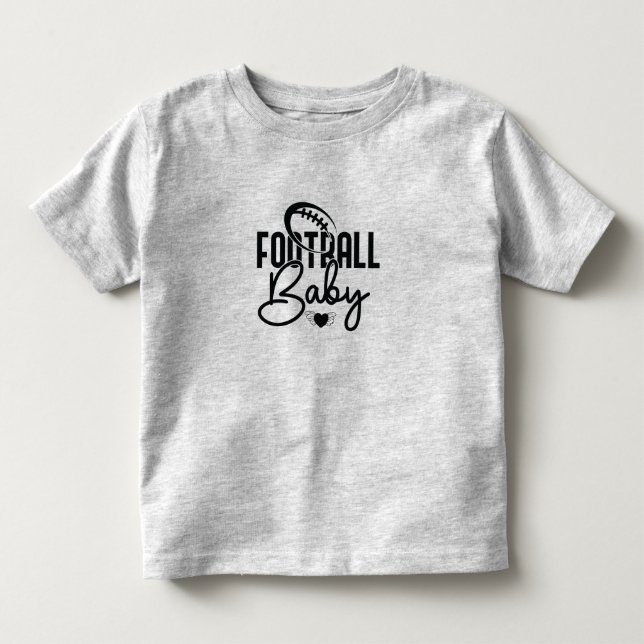 Camiseta Infantil Bebê do futebol (Frente)