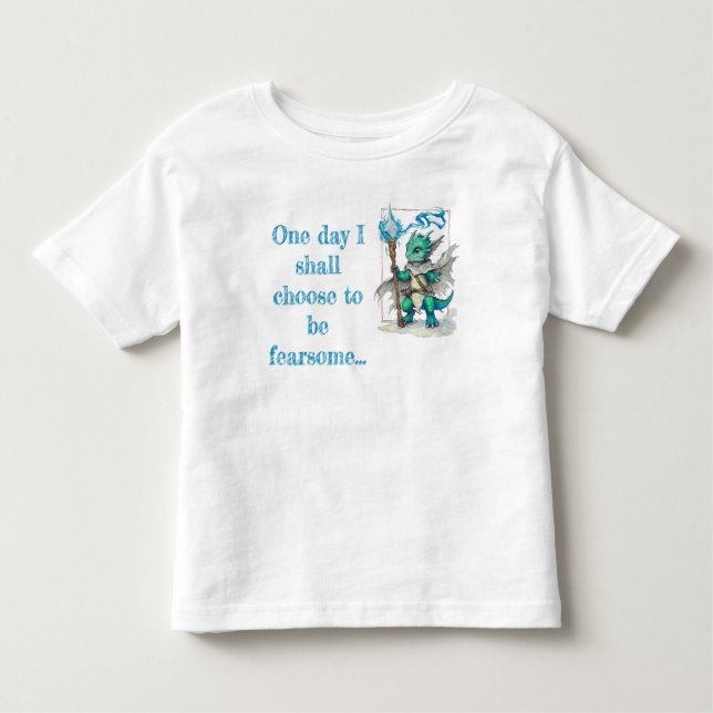 Camiseta Infantil Bebê Dragão (Frente)