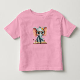 Camiseta Infantil Bebê Elefante Sábio