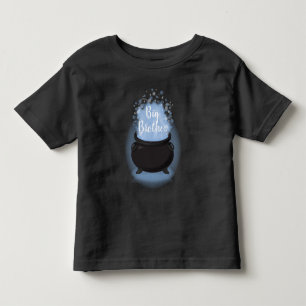 Camiseta Infantil Bebê está criando Chá de bruxas no dia das bruxas